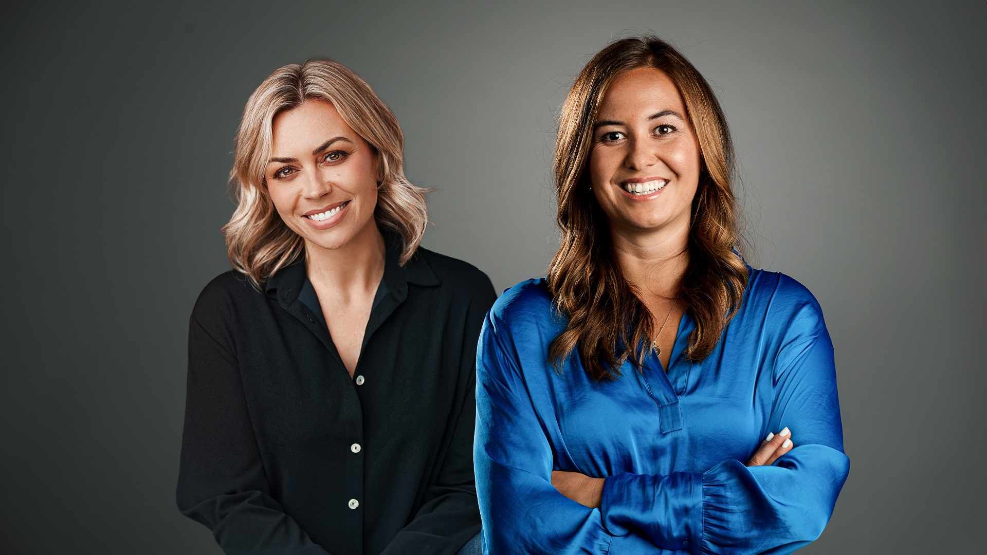 Laura McGoldrick and Kirstie Stanway are among the hosts fronting Sky's Olympic coverage. Photos / Sky