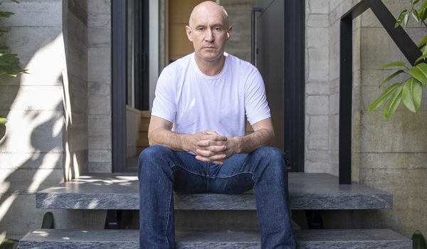 DGL Group chief executive Simon Henry at his Parnell home. Photo / Michael Craig