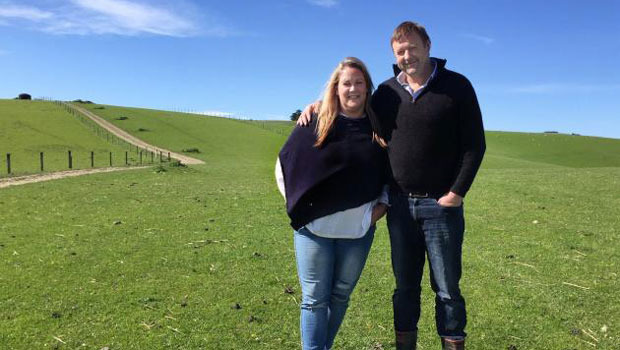 Mark and Jude Patterson at their property near Lawrence. Photo / Mary-Jo Tohill