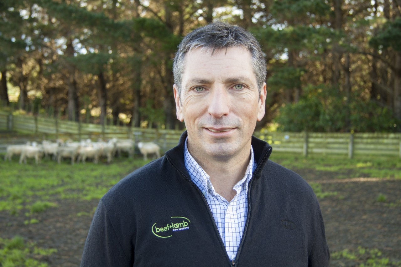 Beef + Lamb New Zealand chief executive Sam McIvor. Photo / Supplied