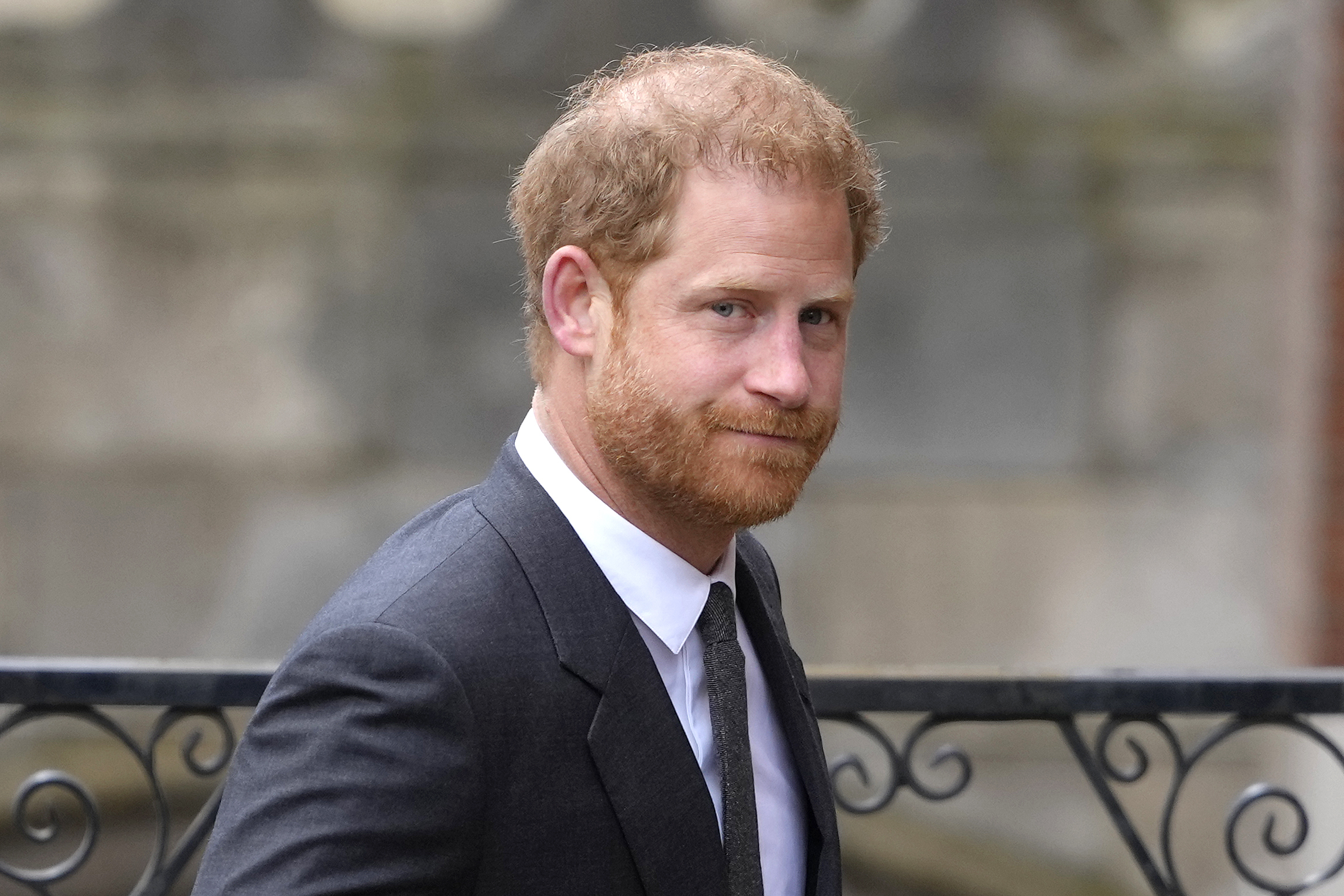 Prince Harry on a visit to London in 2023. Photo / Kirsty Wigglesworth, AP