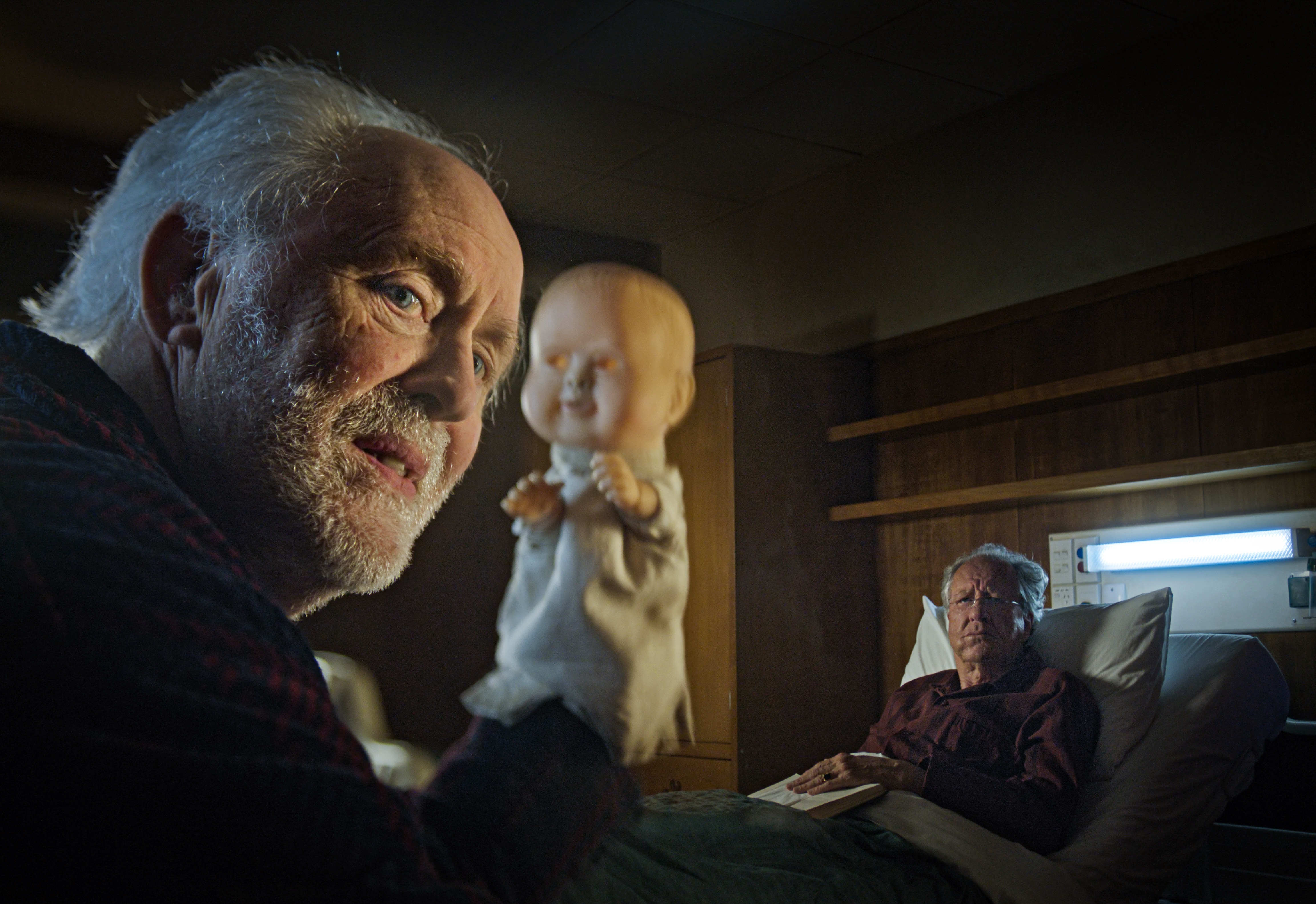 John Lithgow and Geoffrey Rush in The Rule of Jenny Pen. Photo / Stan Alley
