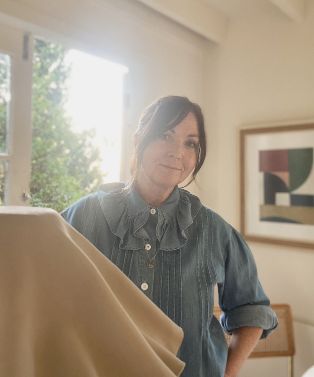 Ceramicist Deborah Sweeney in her Wellington studio.