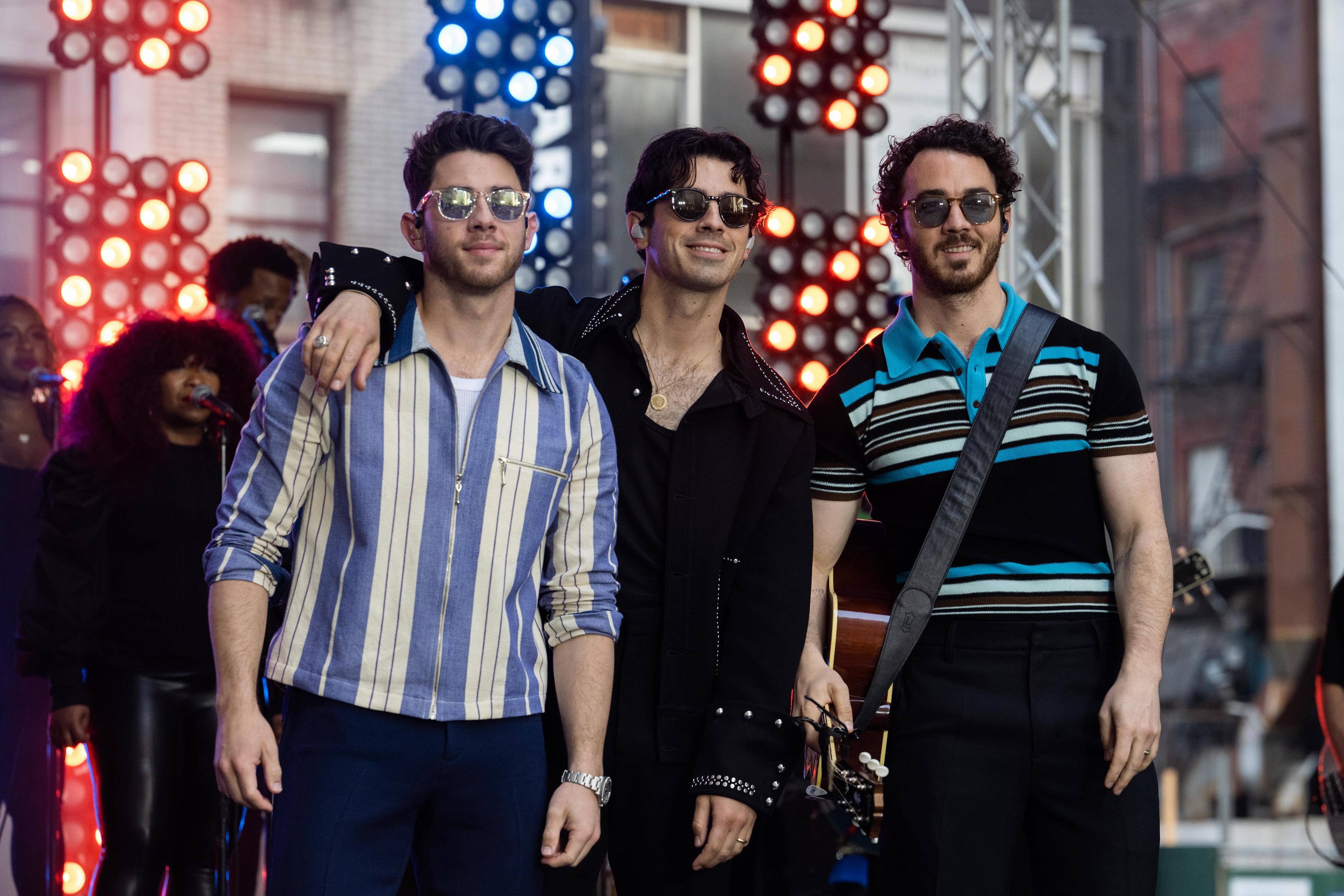 Nick, Joe and Kevin Jonas are coming to New Zealand. Photo / Getty Images