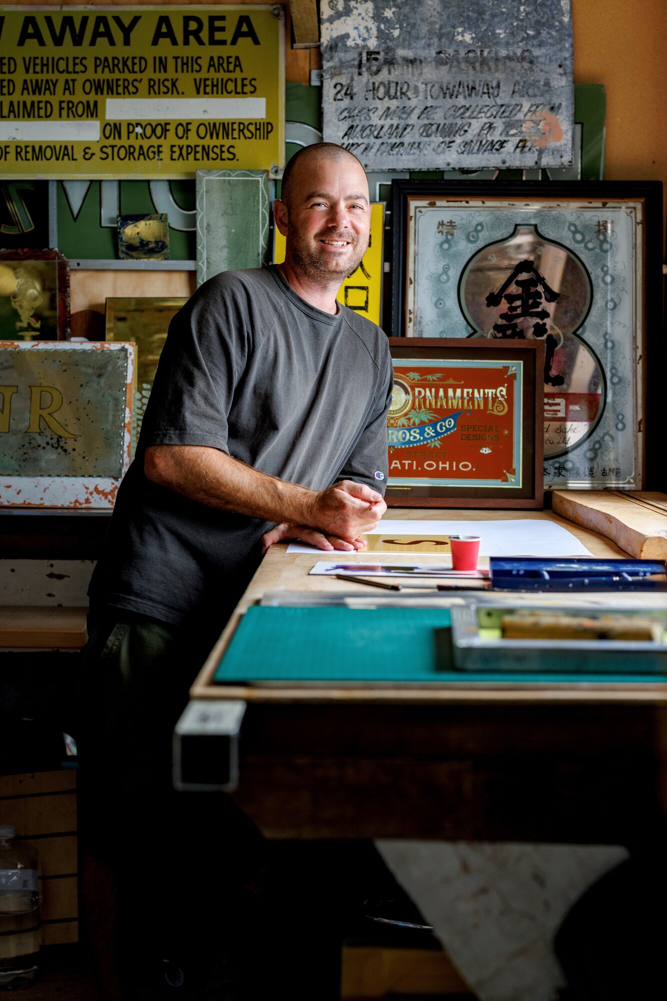 Doubt Sam Burton's influence? Look again – the signs are there. Photo / Babiche Martens