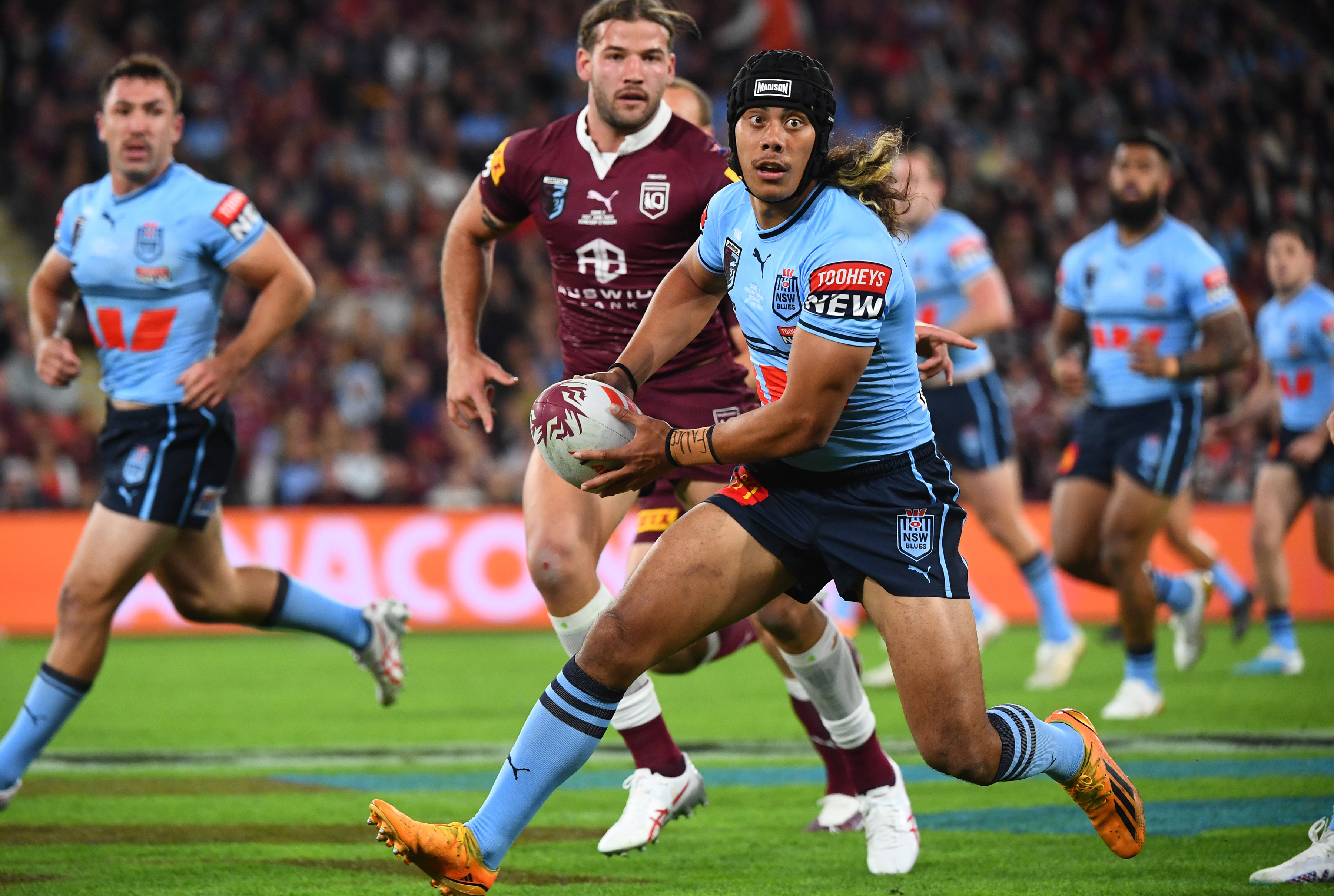 NSW Blues - In just his third start in the fullback jersey at NRL