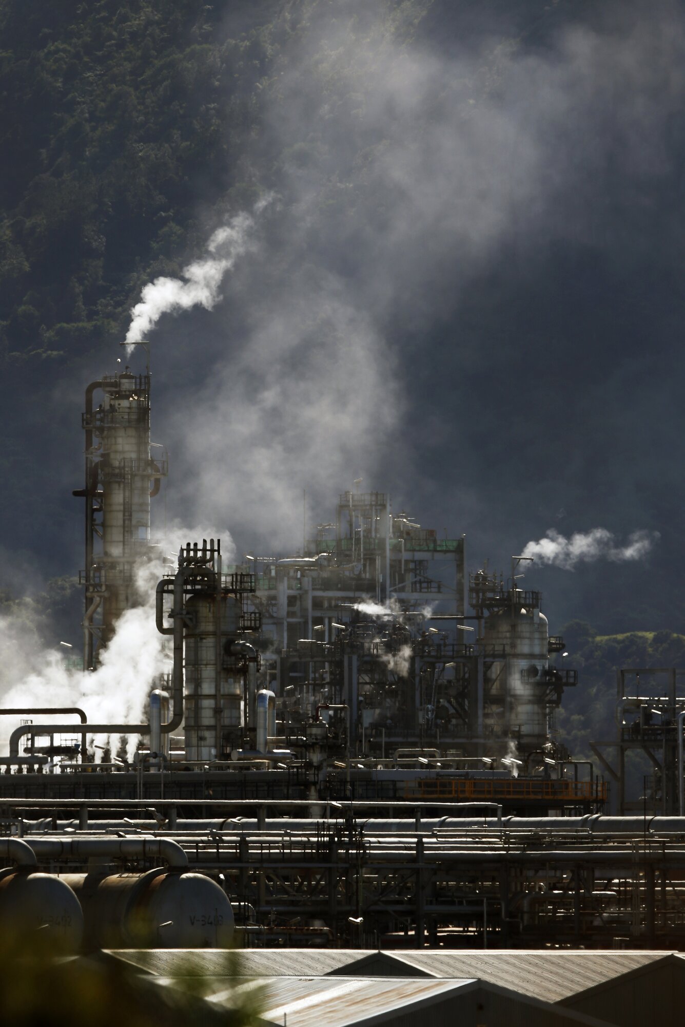 While the oil refinery is no longer, Marsden Point still has infrastructure to build off, says the National Road Carriers Association. Photo / Michael Cunningham
