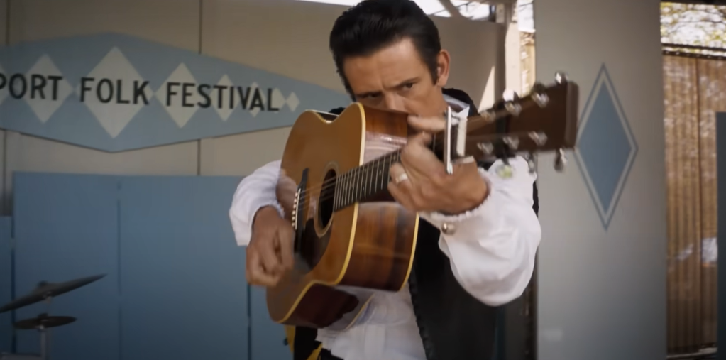 Boyd Holbrook as Johnny Cash. Photo / YouTube