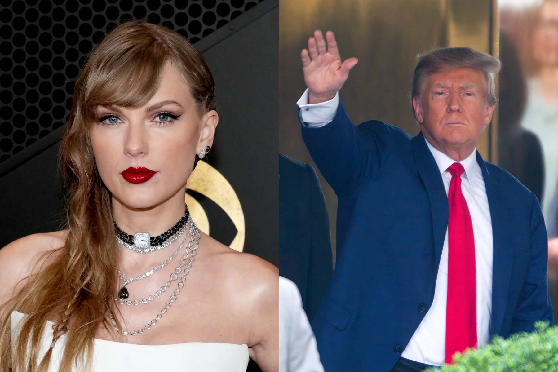 Donald Trump bashes Taylor Swift and boyfriend NFL star Travis Kelce on  Super Bowl day - NZ Herald