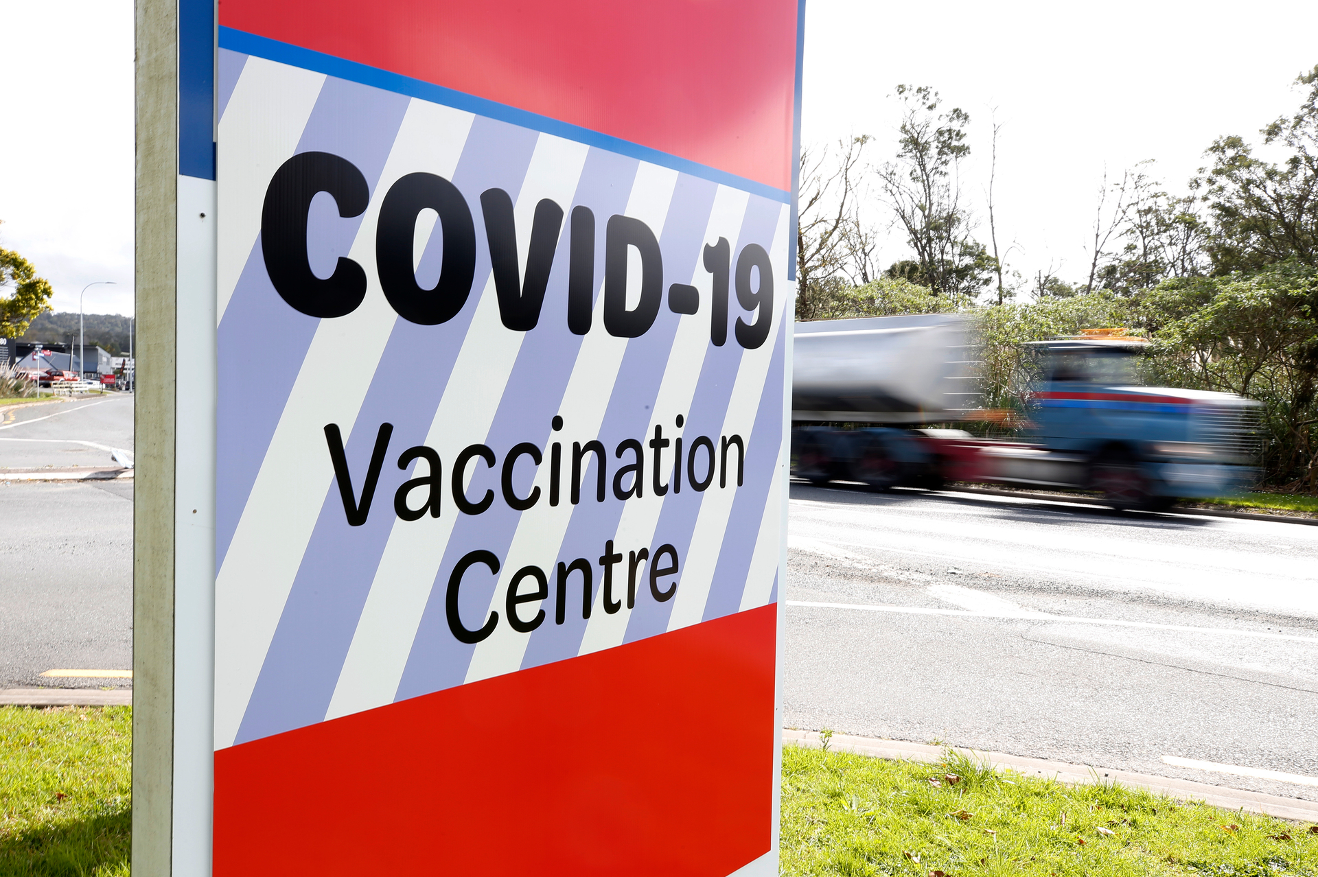 Covid vaccination centre in Whangārei. Photo / Michael Cunningham