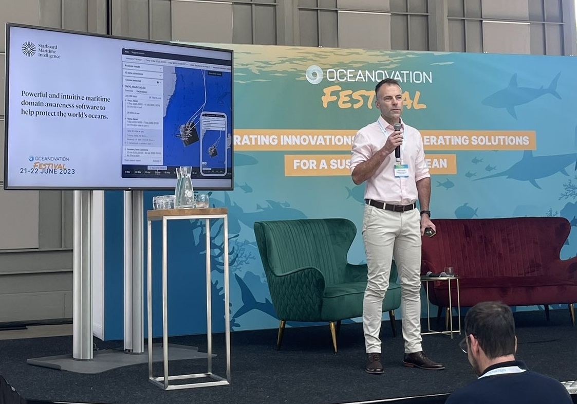 Starboard Maritime Intelligence chief executive Trent Fulcher had a career in banking (including a stint as head of strategy for Kiwibank) before a 