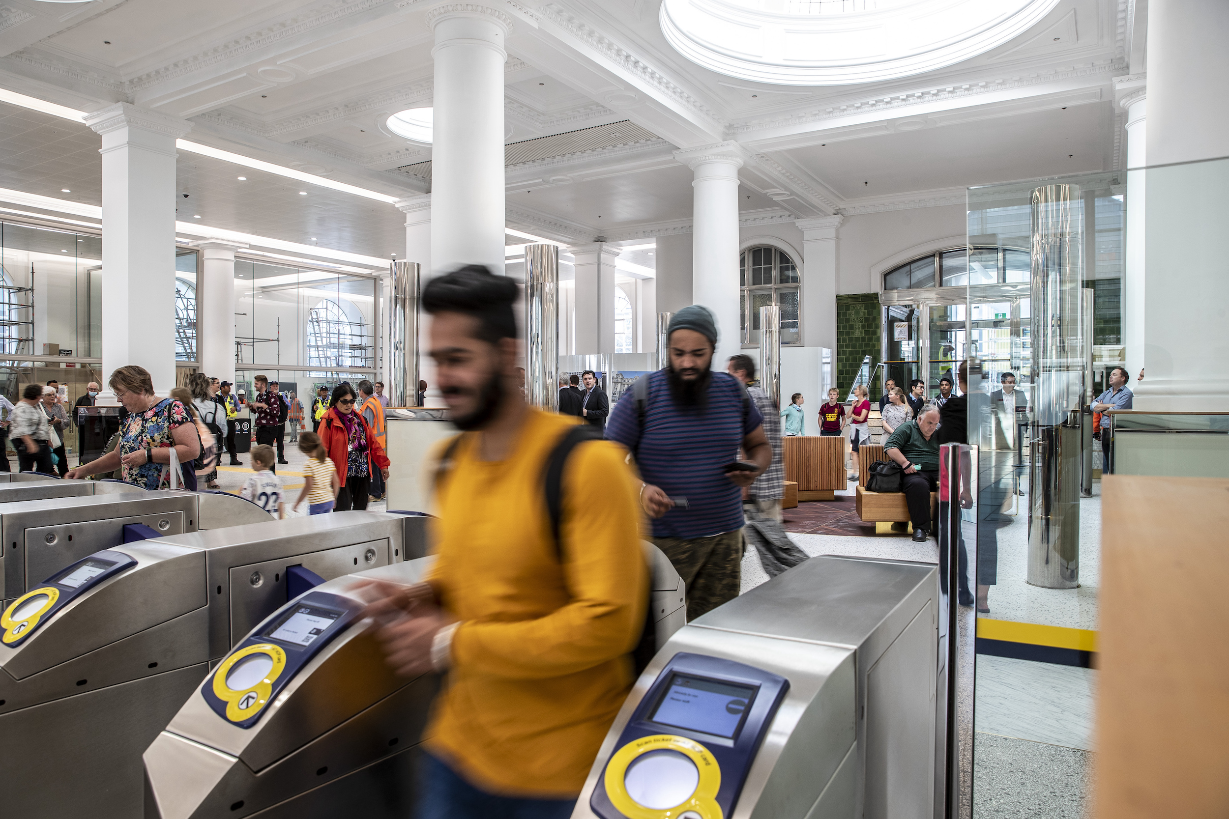 Britomart Train Station. Photo / Michael Craig