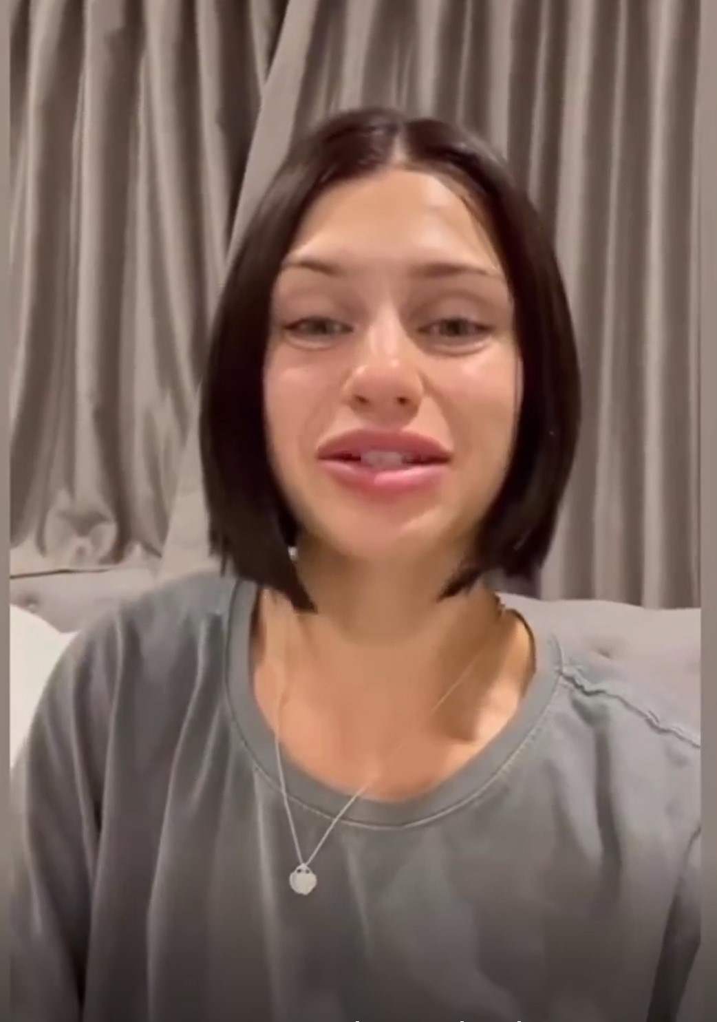 A screenshot from the deepfake video of Tegan Stent that was used to dupe her friends in 2021 has resurfaced. 
