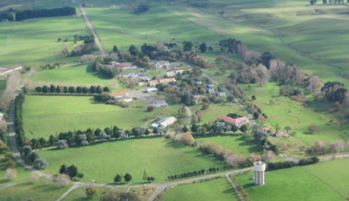 An aerial view of Lake Alice Psychiatric Hospital. Photo / Supplied