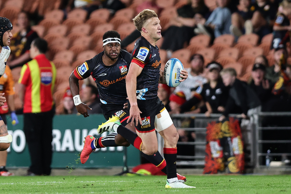 Damian McKenzie has impressed for the Chiefs this season. Photosport