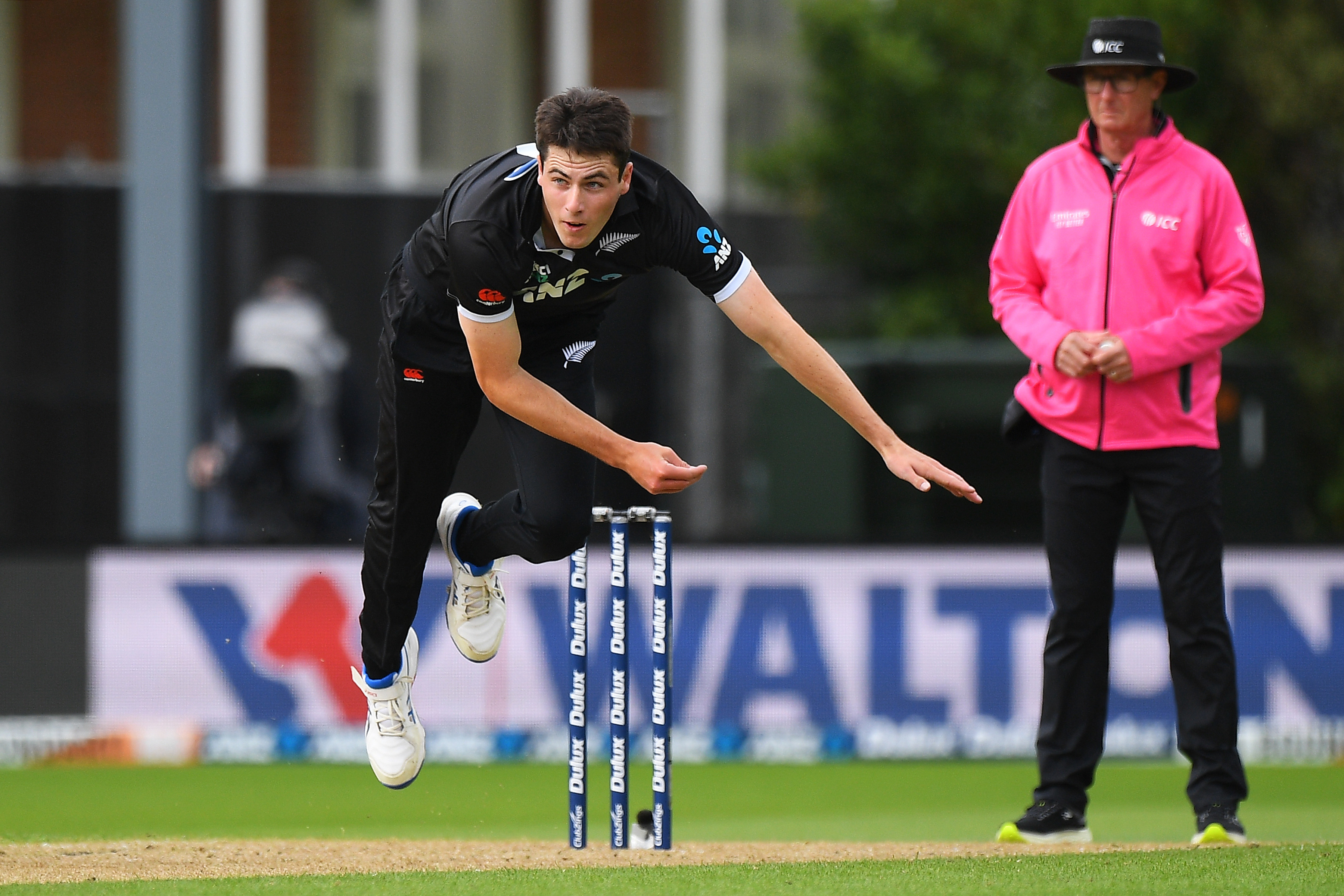 Will O'Rourke made his international debut against Bangladesh in December. Photo / Photosport