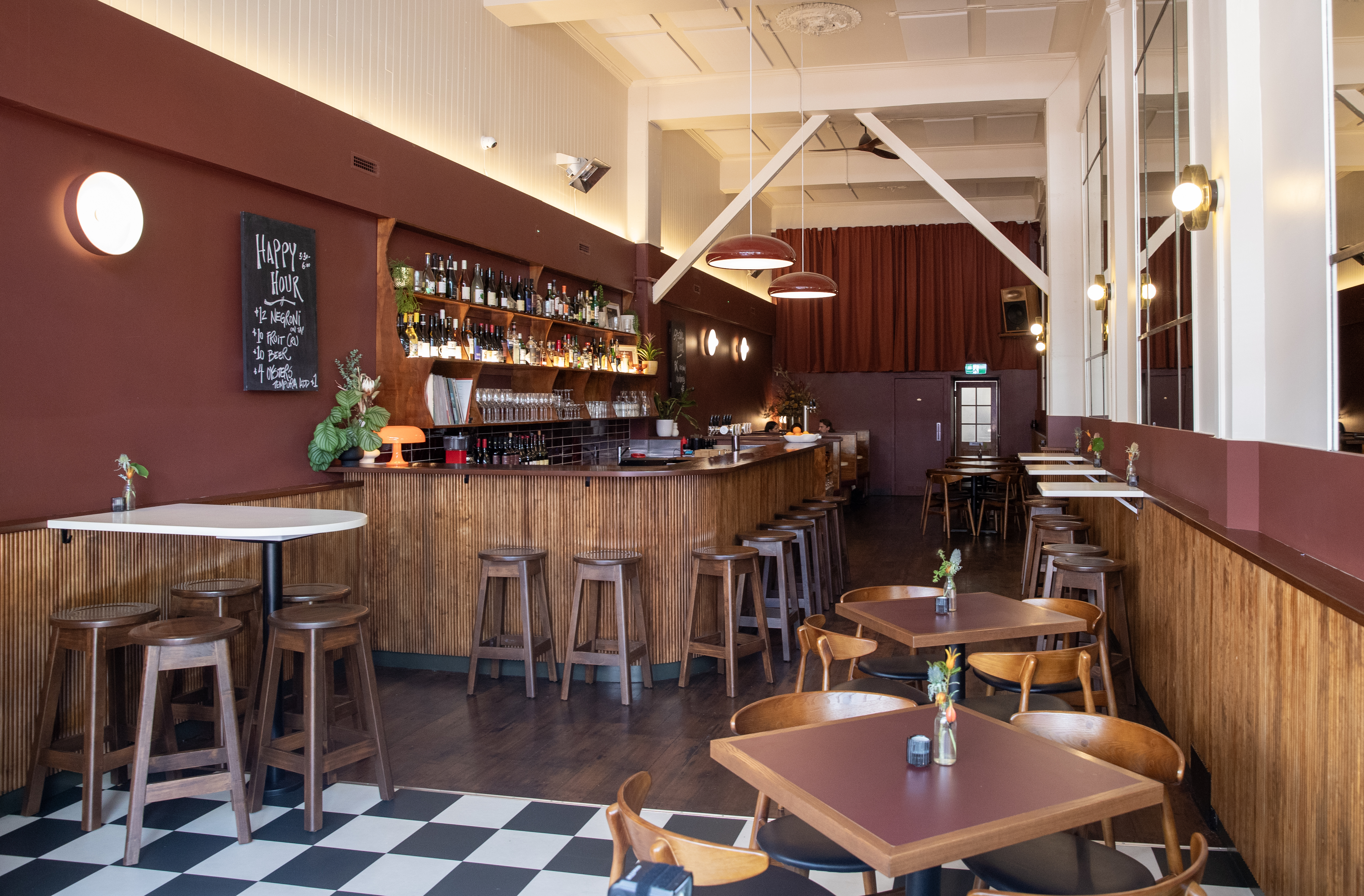 The interior of The Ram bar and restaurant in Cuba Mall. Photo / Mark Mitchell