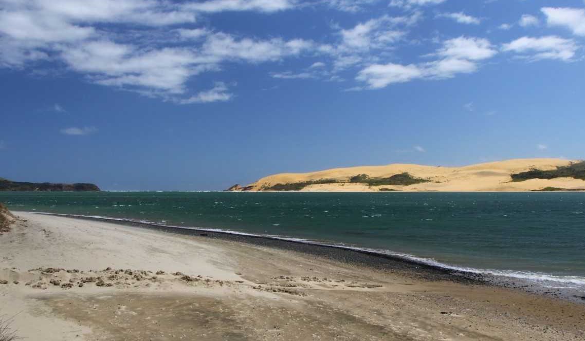 The Hokianga bar is hard to see from sea level, so it was lucky the spotters had a good vantage point, Jeff Cramp says.