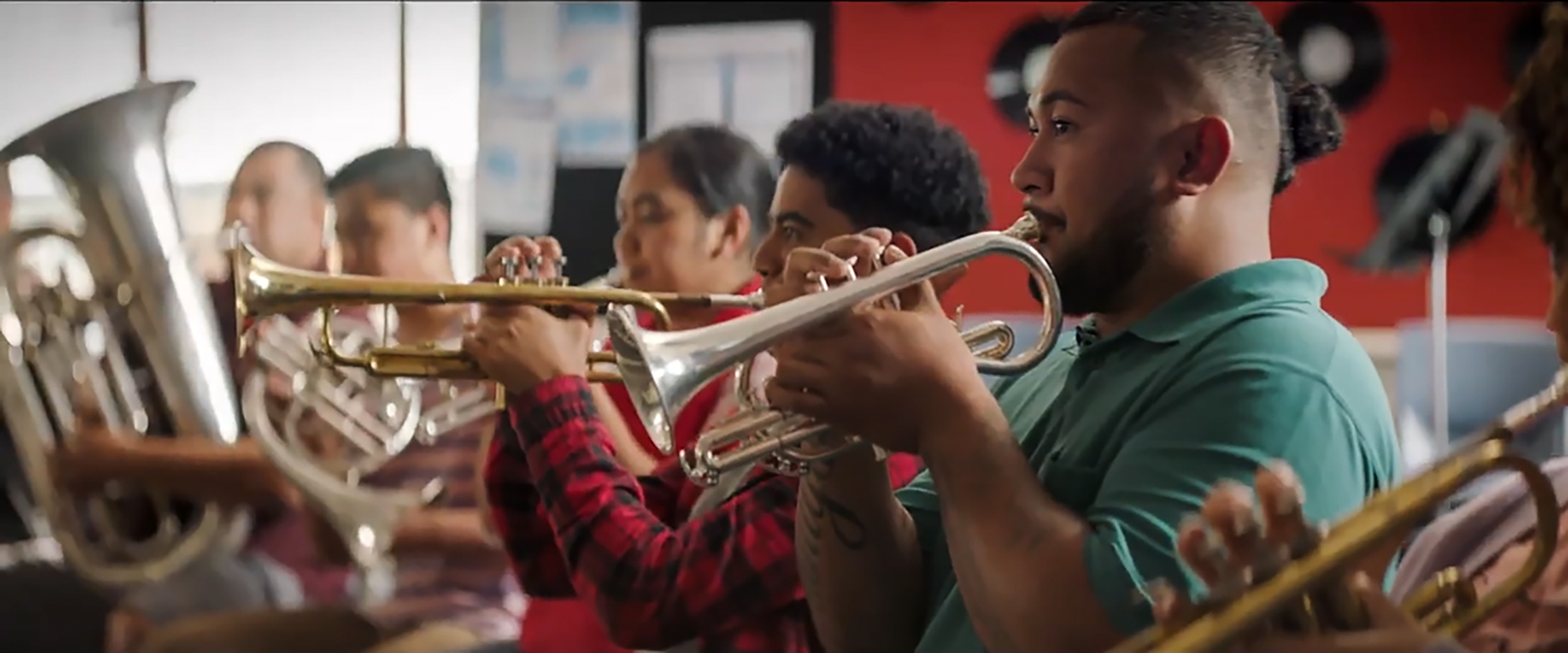 Missed out on tickets? Form a marching band.
