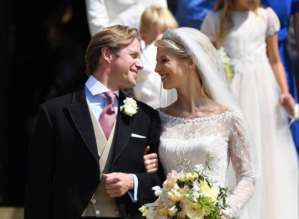 The bride is the daughter of Prince and Princess Michael of Kent. Photo / Getty Images