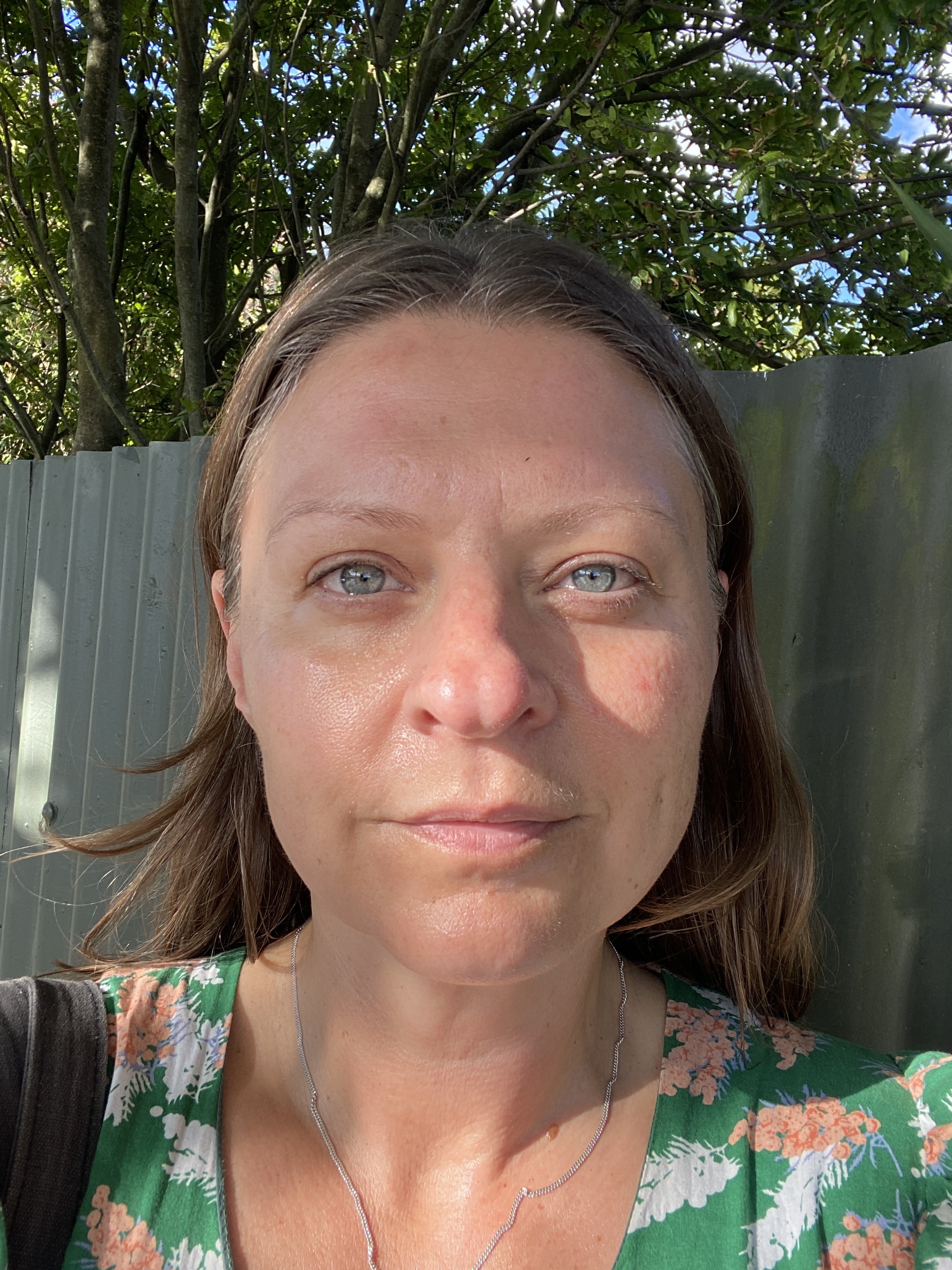 Fresh-faced post-facial glow.