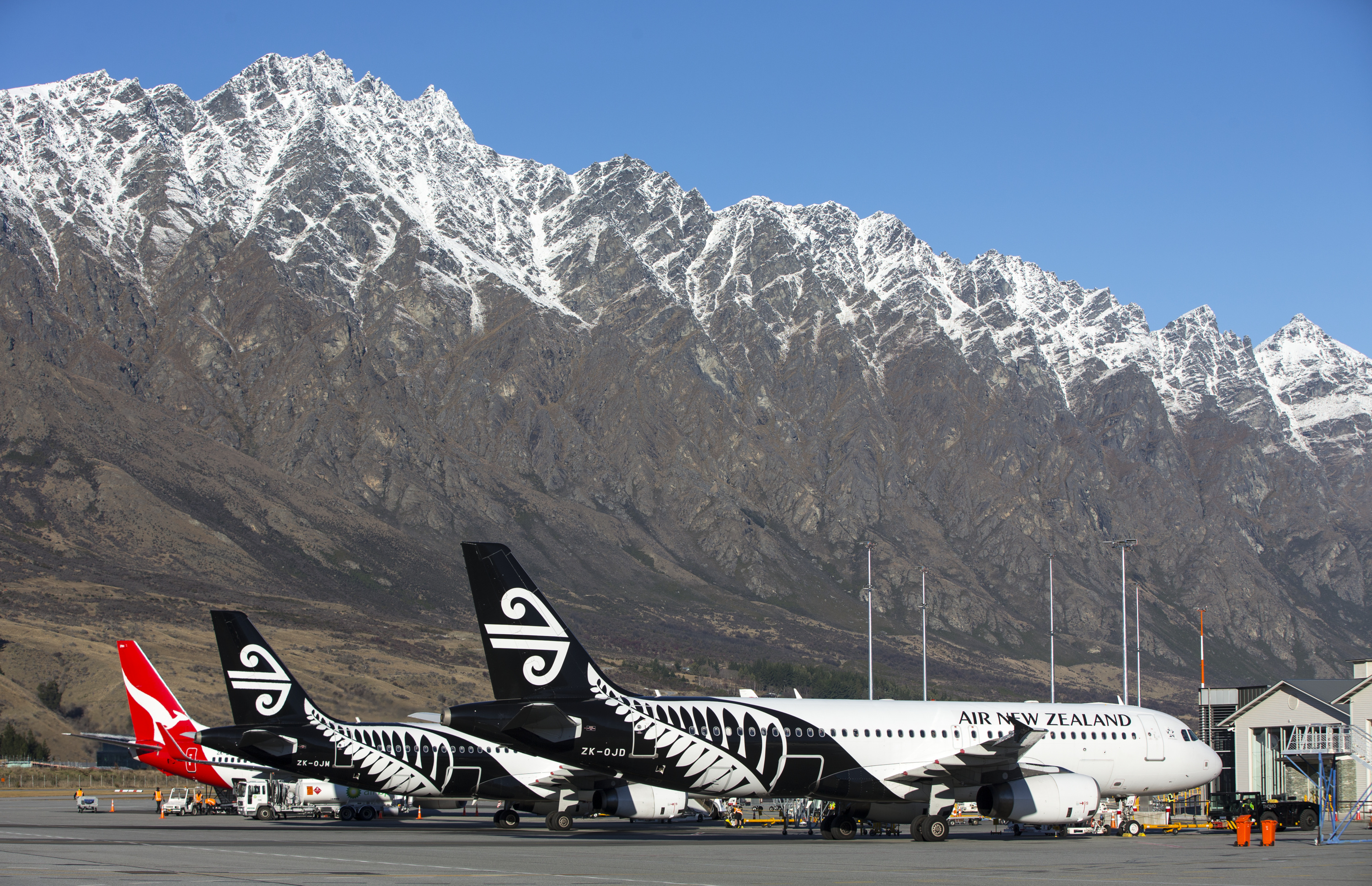 Queenstown Airport raised specific concerns about having enough air traffic controllers. Photo / Michael Thomas