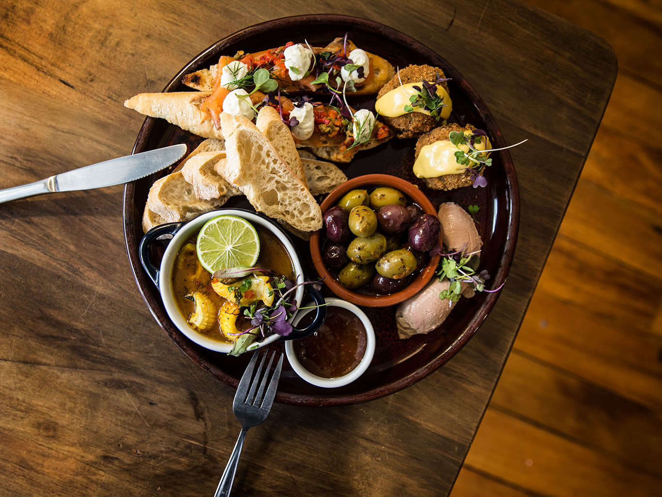 The afte on the menu at Le Chef. Picture / Guy Coombes.