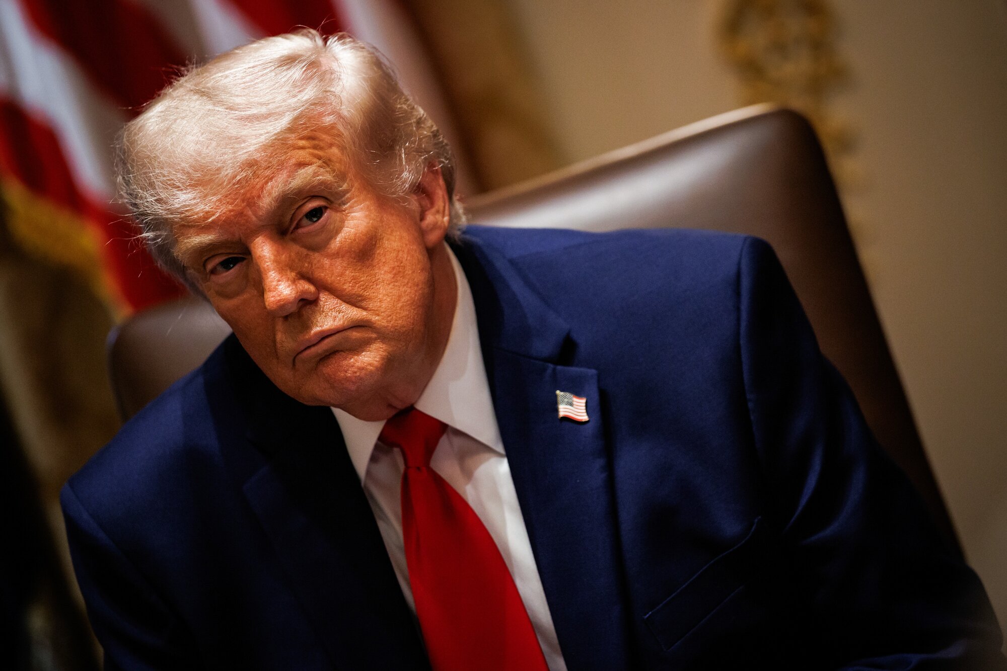 US President Donald Trump signed an order for AI developers to share models with the US Government before public release. Photo / Getty Images