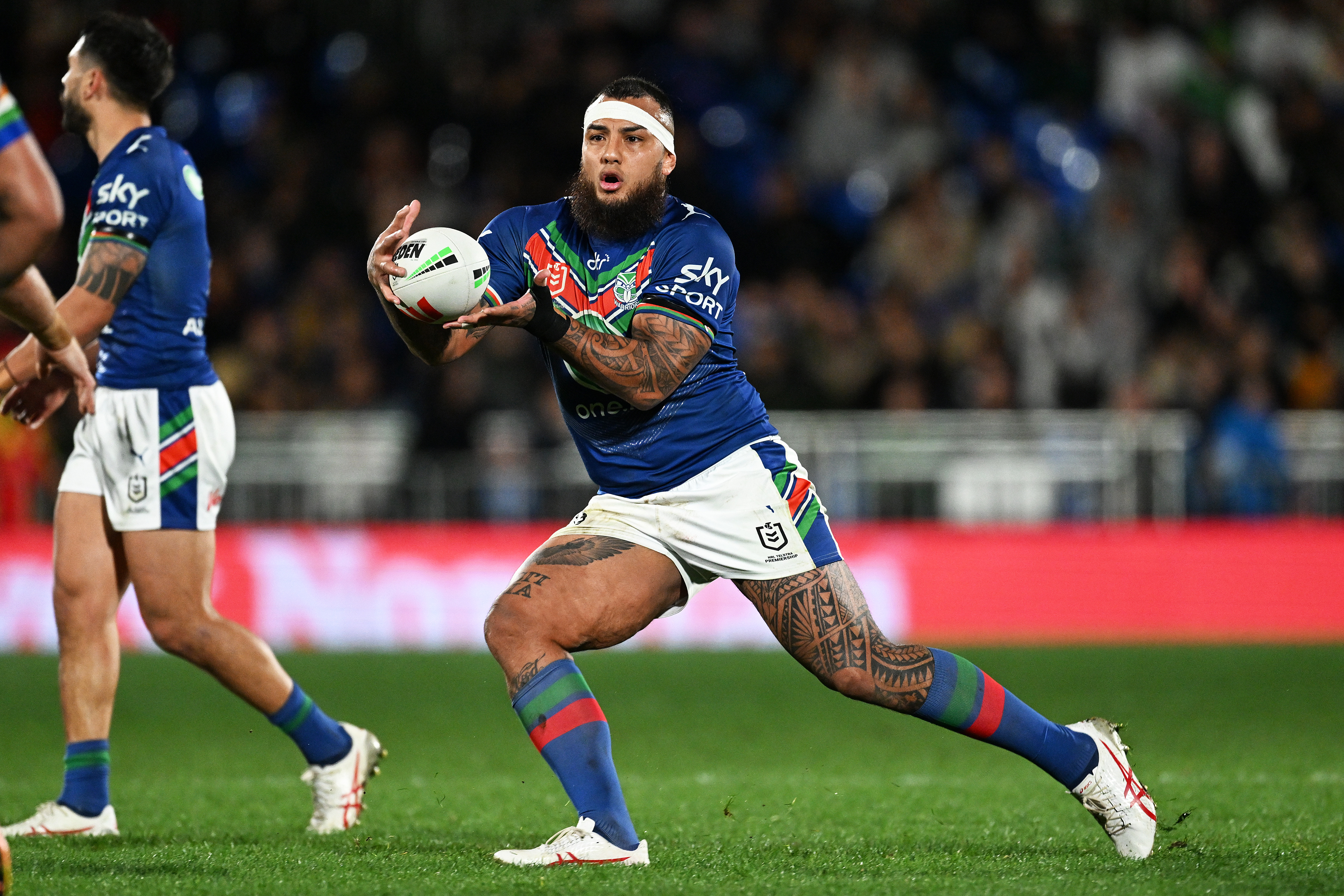 Addin Fonua-Blake in action for the NZ Warriors. Photo / Photosport