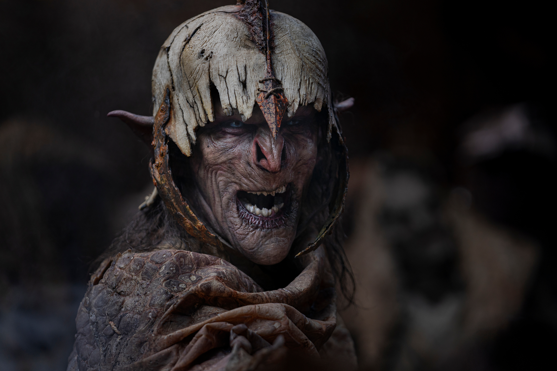 An orc in The Lord of the Rings: The Rings of Power.