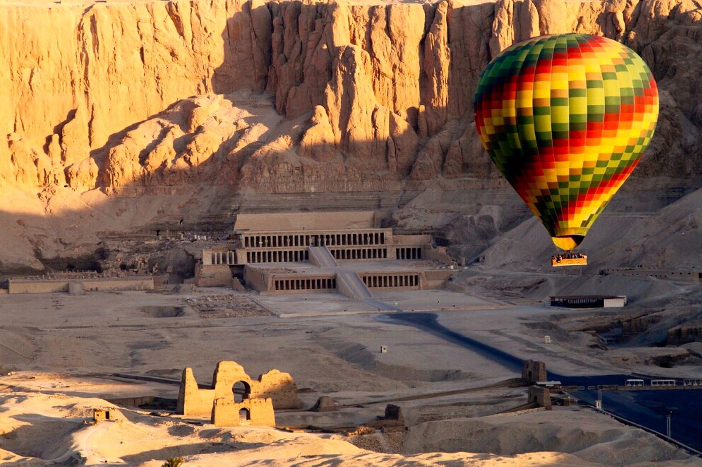 In Luxor, a hot air balloon flight starts from $90pp. Photo / Getty Images
