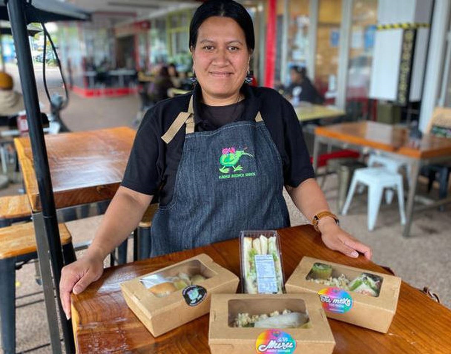 Rachel King who runs Kainui Brunch Shack said giving children options kept them happy. Photo / Supplied
