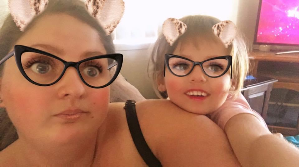 A young Raiana with her aunty Kylie - who called her her 'mini me'. Photo / Supplied
