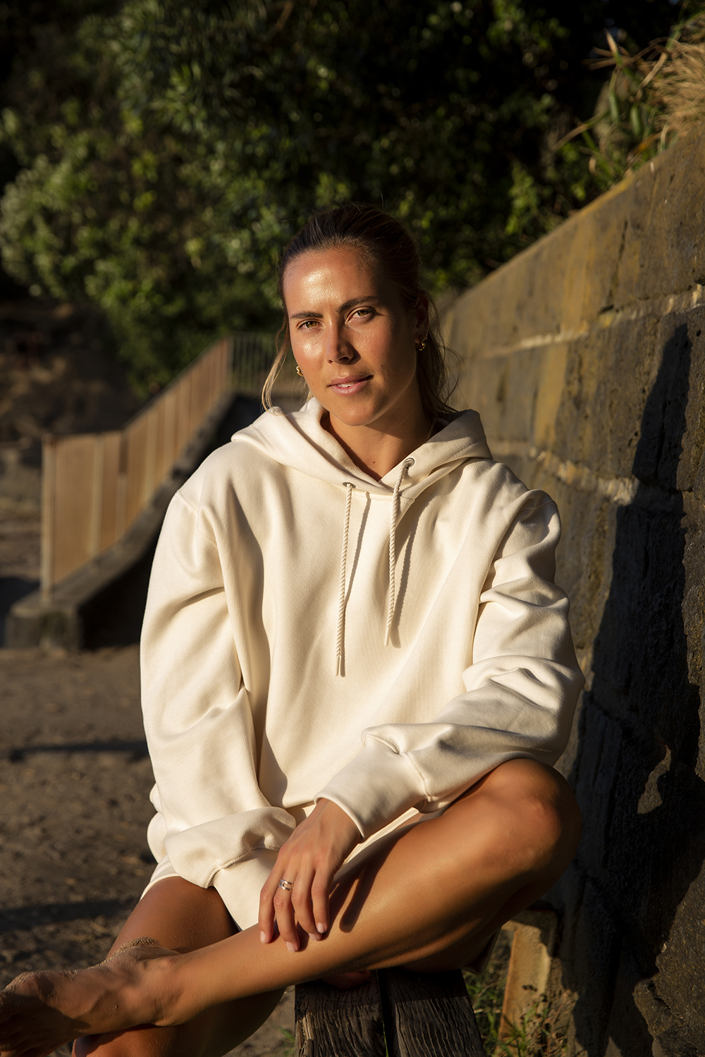 Rose wears a Maggie Marilyn sweatsuit. Photo / Babiche Martens