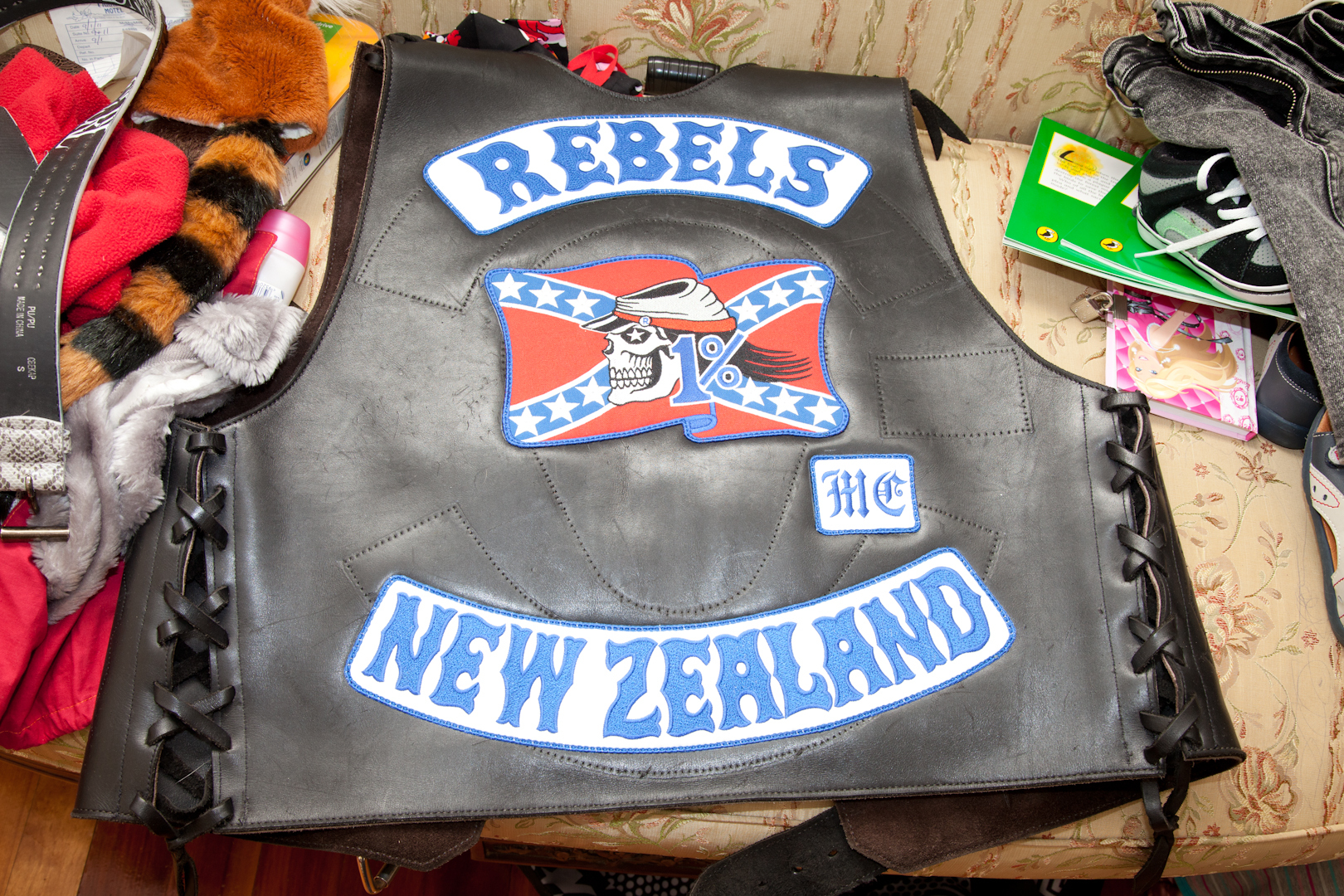 Since they arrived in New Zealand around 13 years ago the Rebels MC has grown in strength. Photo / file