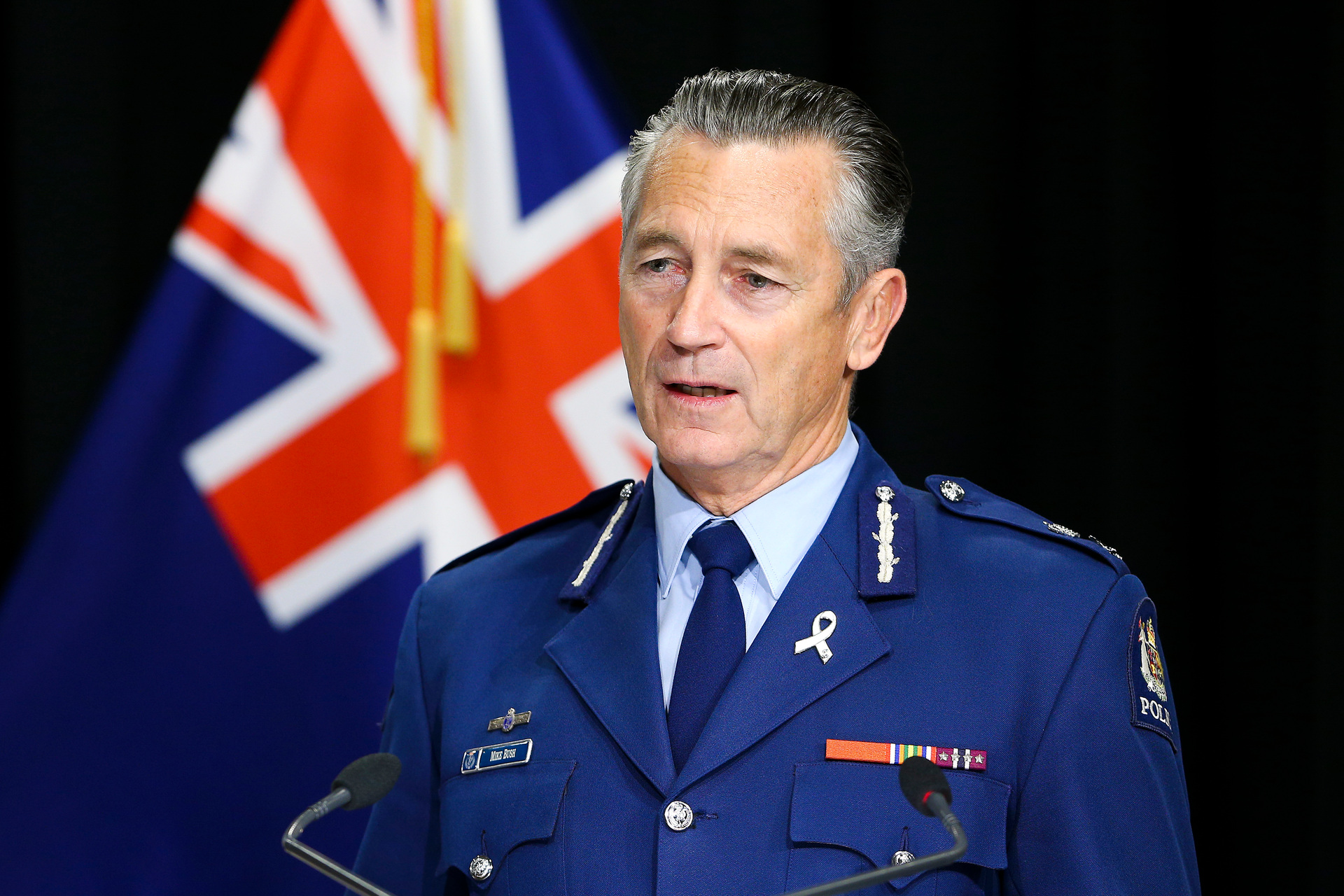 Former Police Commissioner Mike Bush. Photo / Getty Images
