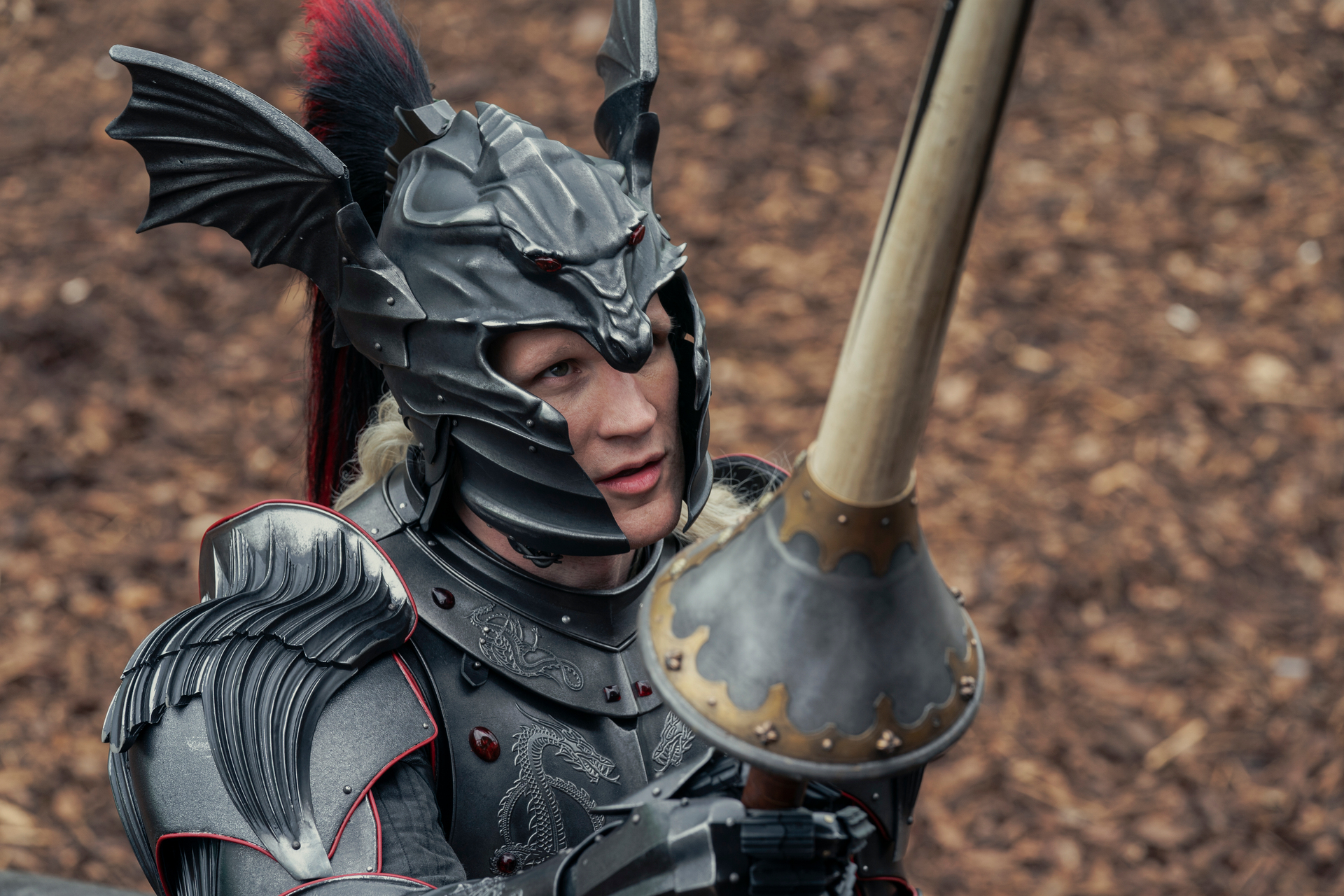 Matt Smith as Daemon Targaryen in The House of the Dragon.