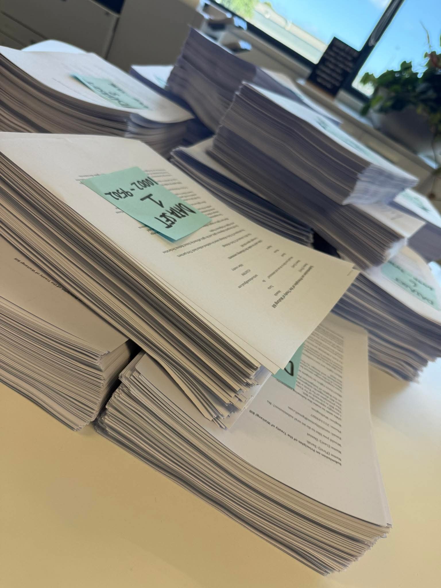 Māori health organisation Hapai Te Hauora will hand deliver 10,596 Treaty Principles Bill to Parliament today.