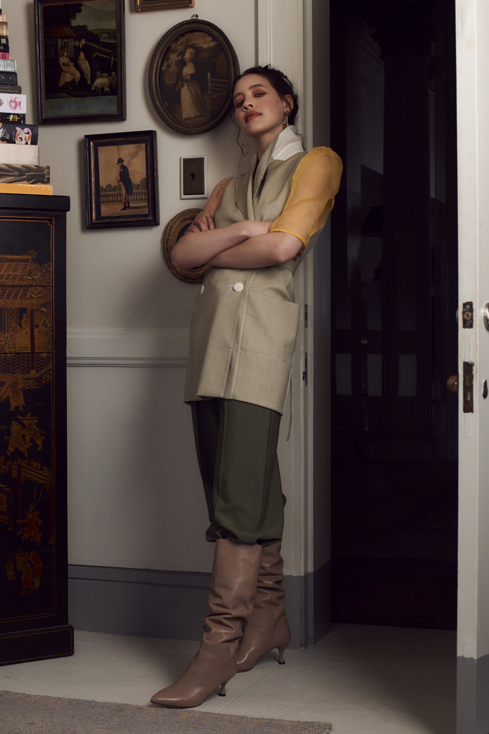 These waistcoats and vests lend themselves to layered outfits. Photo / Scott Hardy