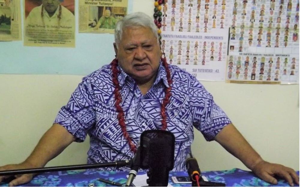 Former Samoan Prime Minister Tuilaepa Sailele Malielegaoi. Photo / RNZ