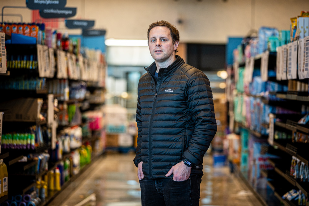 Matt Mullins, New World Pt Chevalier owner/operator. This is a new-look New World. Photo / Jason Dorday