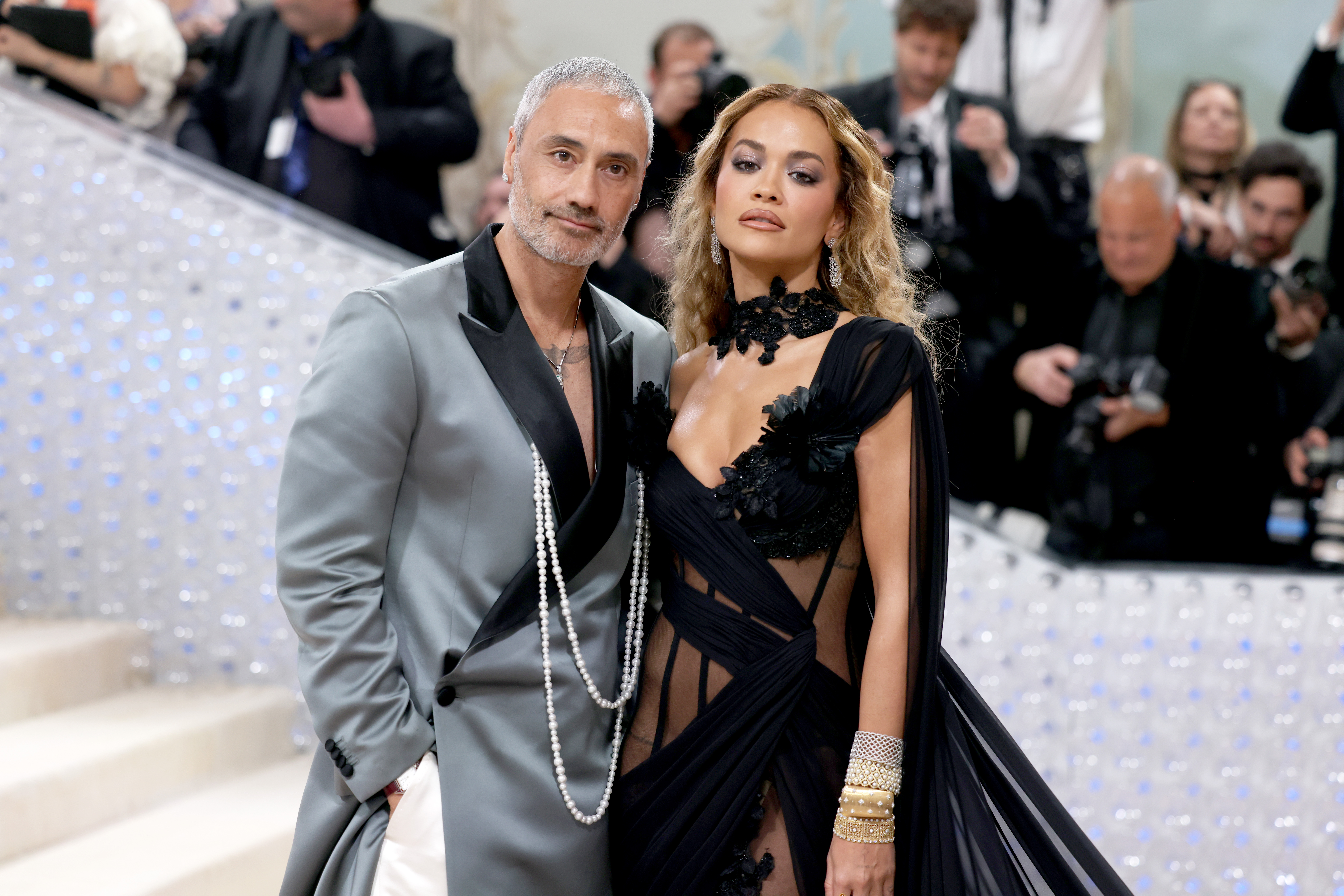 Taika Waititi and Rita Ora attend The 2023 Met Gala together earlier this month. Photo / Getty Images
