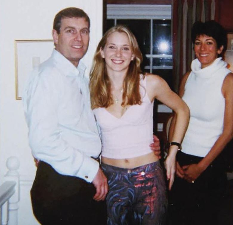 Ghislaine Maxwell has contradicted her initial claims about the authenticity of what became a damning image of Prince Andrew with his accuser, Virginia Giuffre. Photo / Getty Images