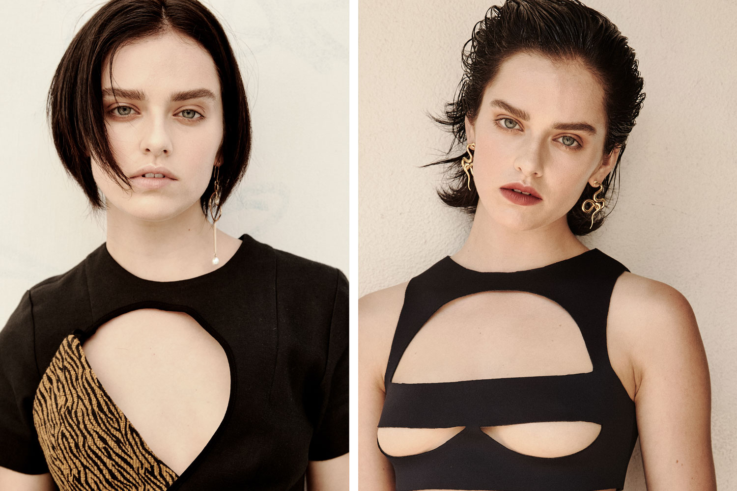 Natasha's designs in a campaign for Ryder Salon. Photos/ Adam Bryce