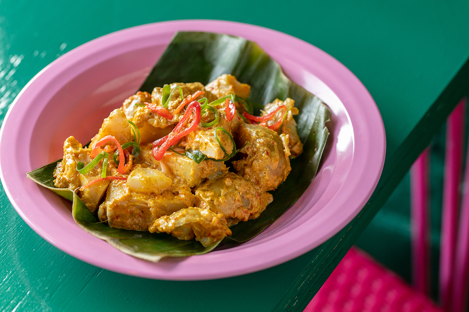 The jackfruit rendang at Bali Nights. Photo / Babiche Martens