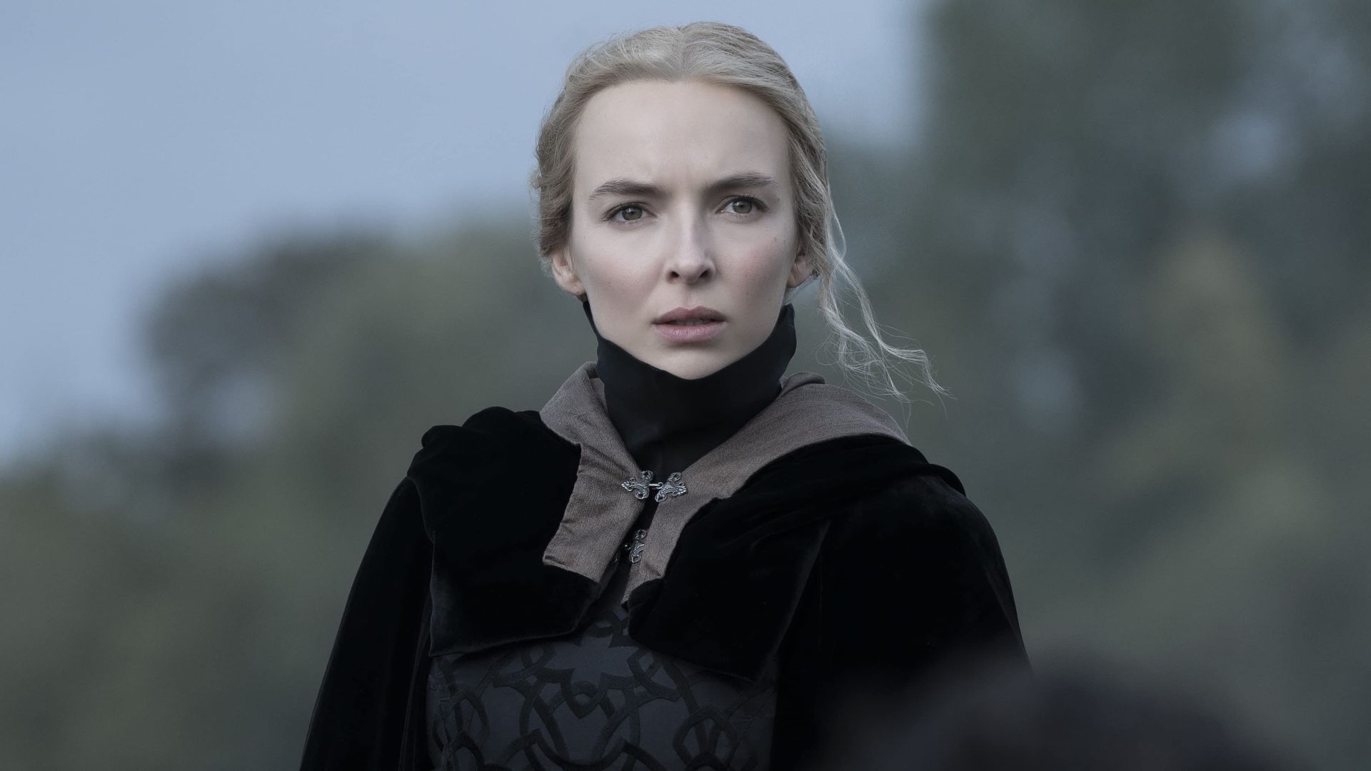 Jodie Comer stars as Marguerite de Thibouville in Ridley Scott's The Last Duel.