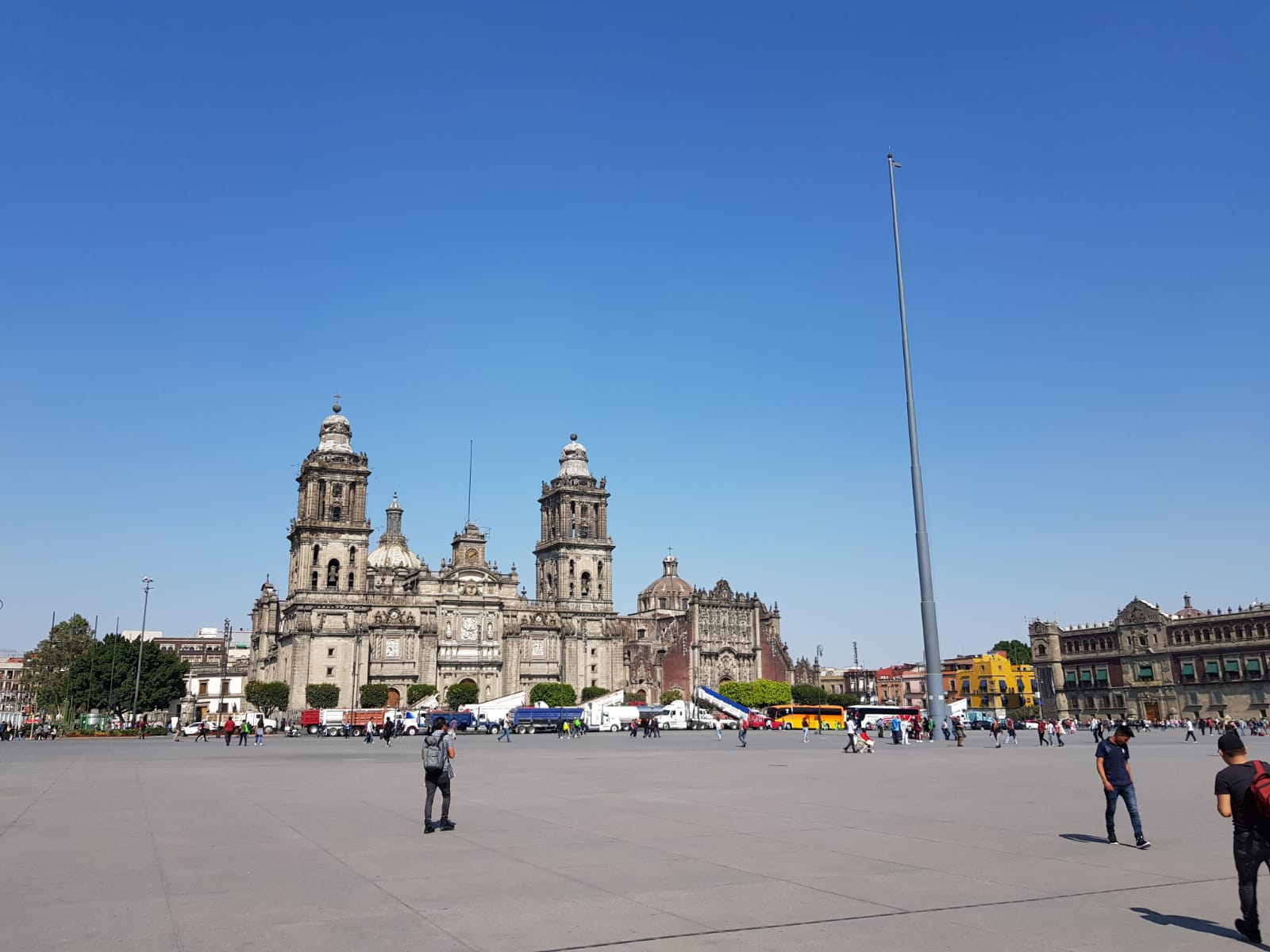 The Metropolitan Cathedral, Mexico's largest, showcases impressive architecture while revealing the city's gradual sinking due to its lake-based foundation. Photo / Supplied