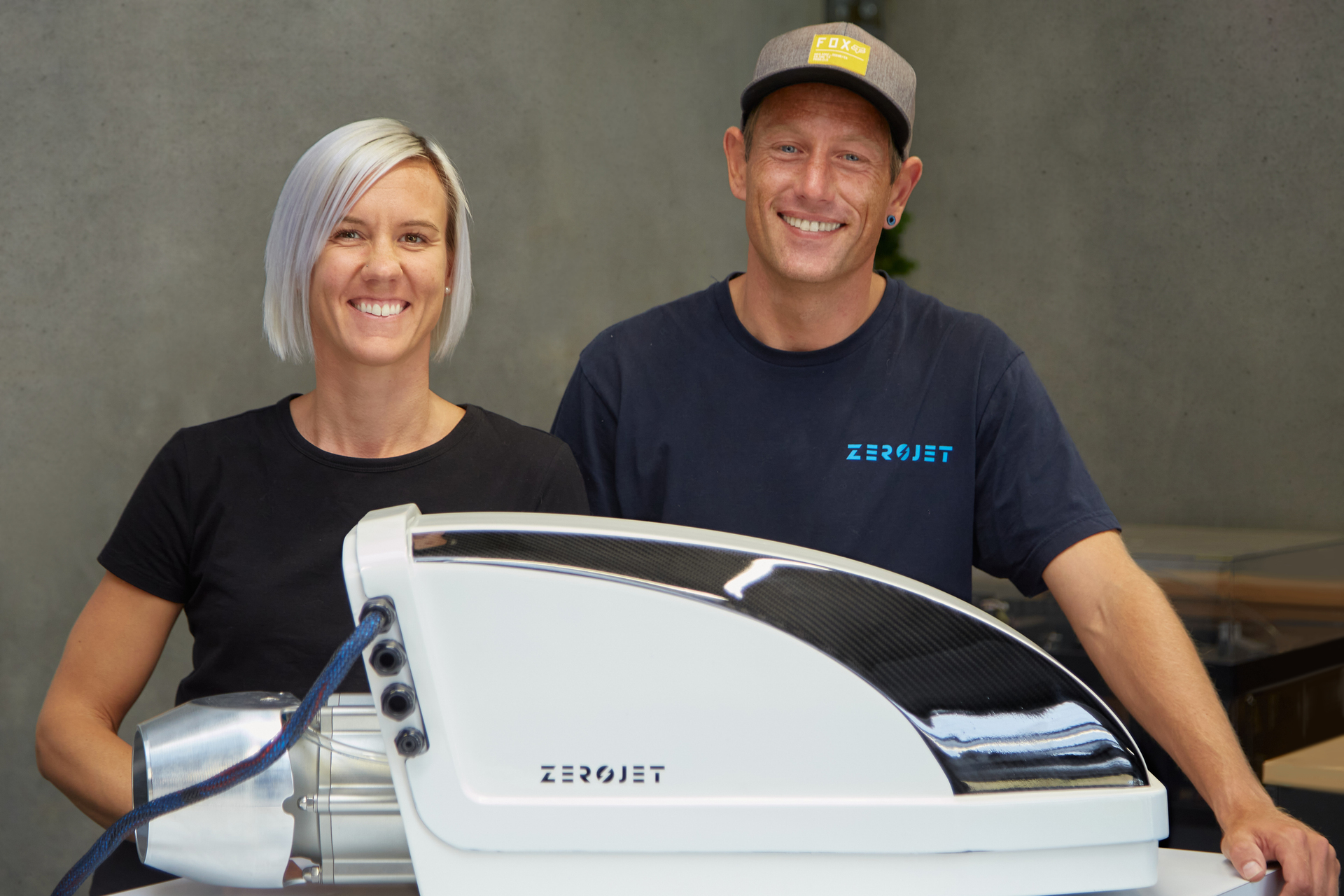 ZeroJet co-founders Bex Rempel and Neil Mans. Photo / Supplied