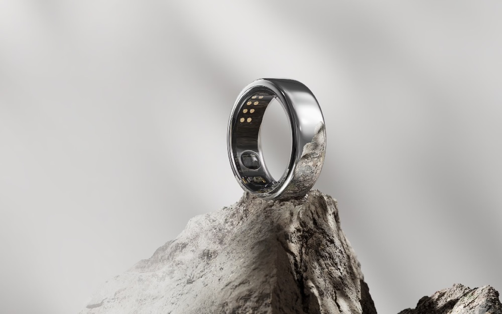 An Oura smart ring is a subtle and practical accessory that Rob relies upon. 