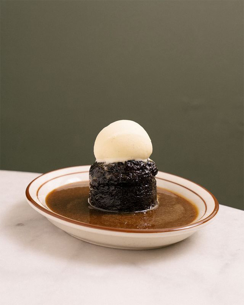 Sticky toffee pudding. Photo / @ragtag